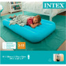 Детский надувной матрас INTEX 66803, флок 88×157×18 см (3–10 лет)